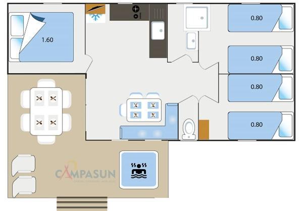 Camping Les Hautes Prairies Lourmarin Εξωτερικό φωτογραφία